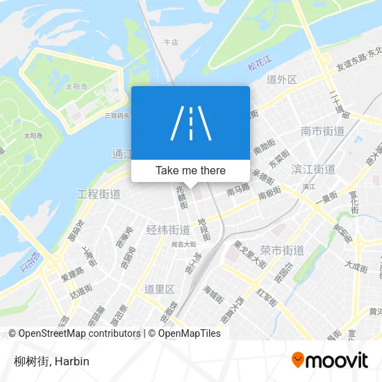 柳树街 map