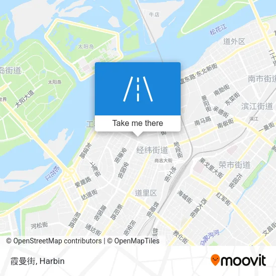 霞曼街 map