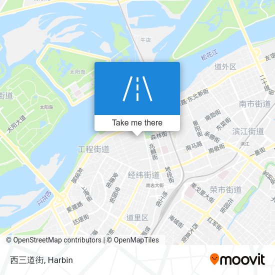 西三道街 map