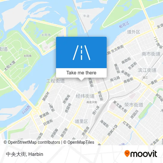 中央大街 map