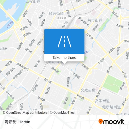 贵新街 map