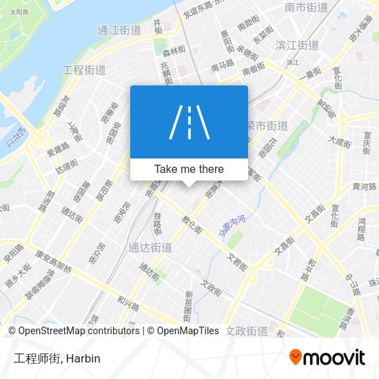 工程师街 map