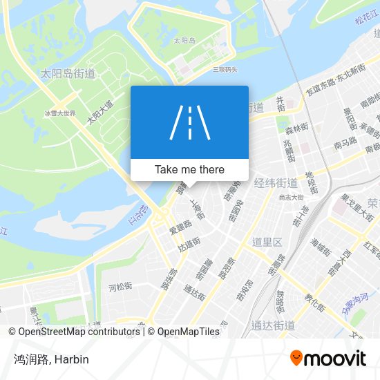 鸿润路 map