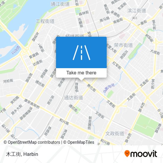 木工街 map
