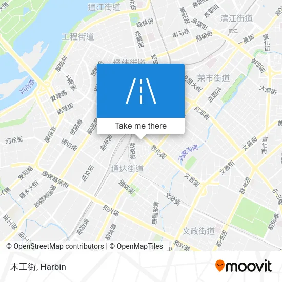 木工街 map