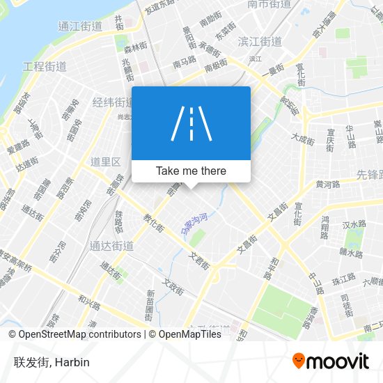联发街 map