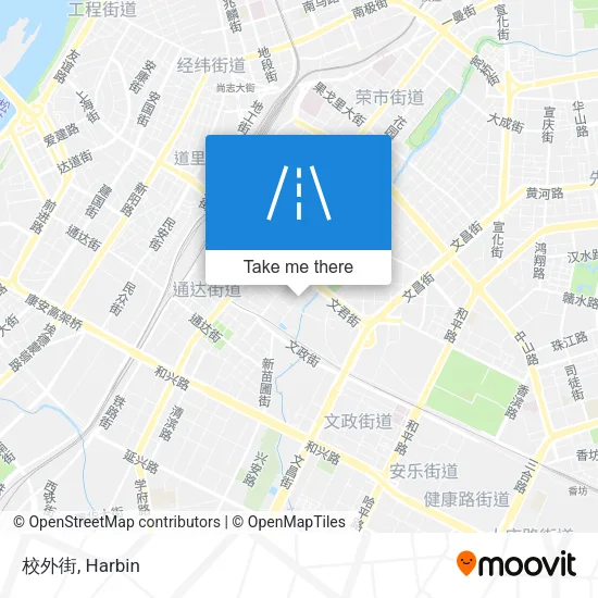 校外街 map