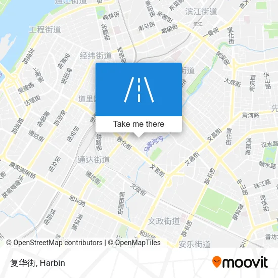 复华街 map
