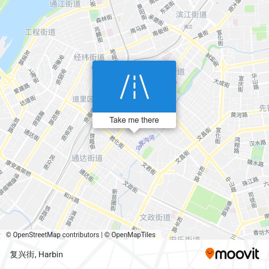 复兴街 map