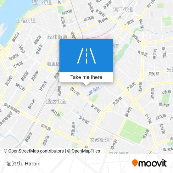 复兴街 map