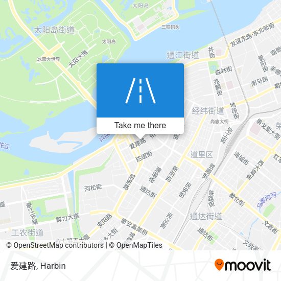 爱建路 map