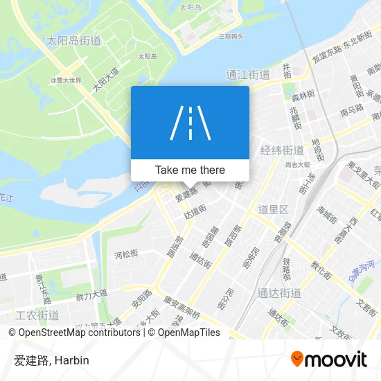爱建路 map