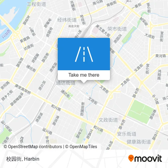 校园街 map