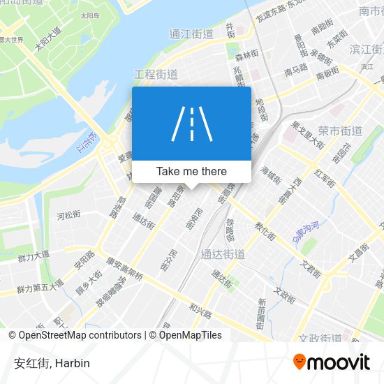 安红街 map