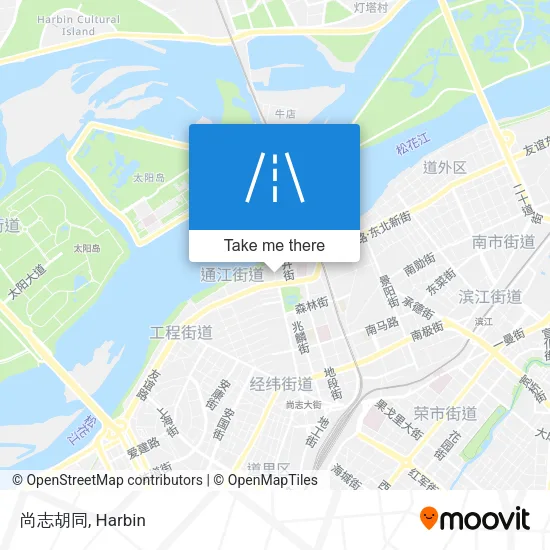 尚志胡同 map
