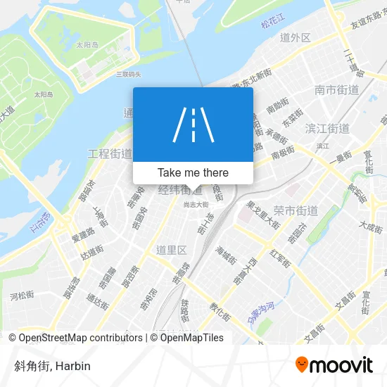 斜角街 map