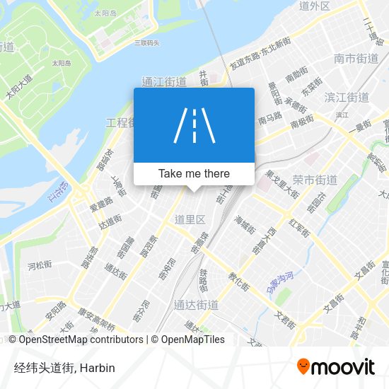 经纬头道街 map