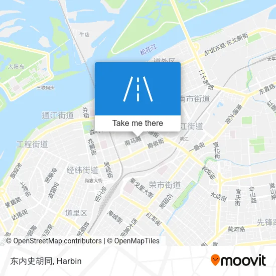东内史胡同 map