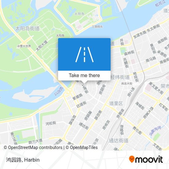 鸿园路 map