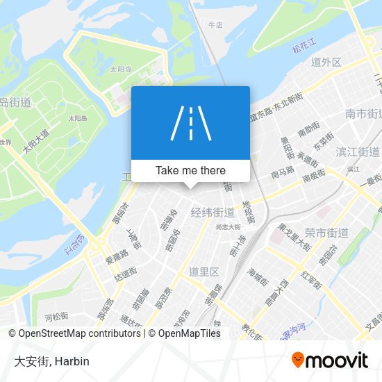 大安街 map