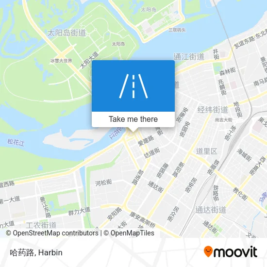 哈药路 map