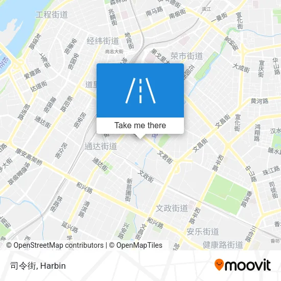 司令街 map