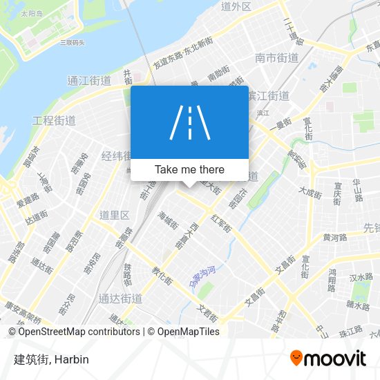 建筑街 map
