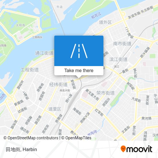 田地街 map