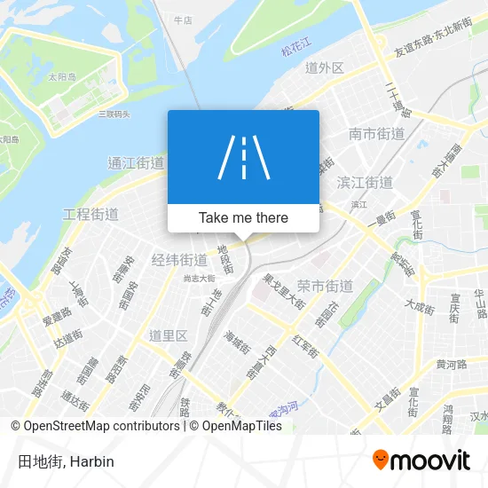 田地街 map