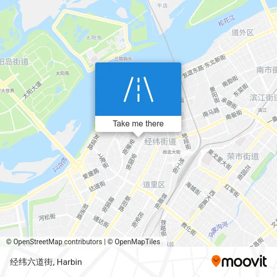 经纬六道街 map