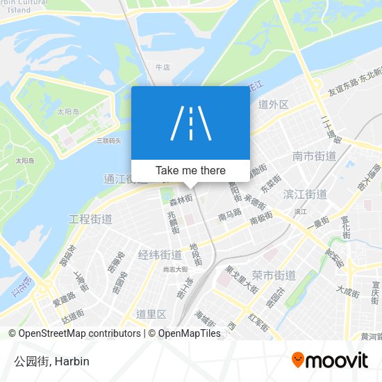 公园街 map