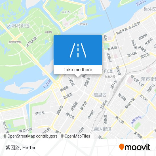 紫园路 map