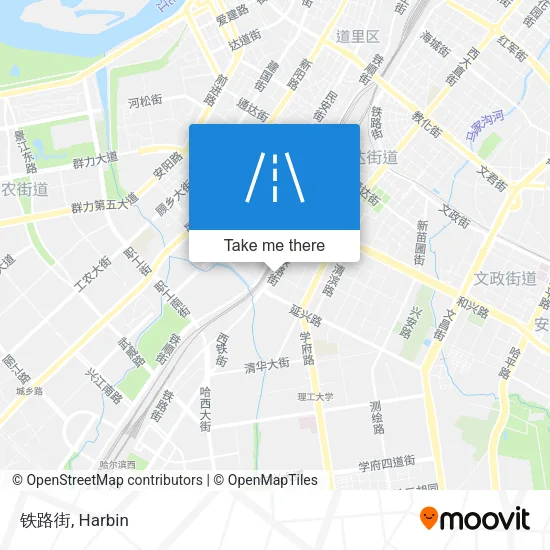 铁路街 map