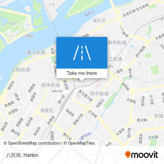八区街 map