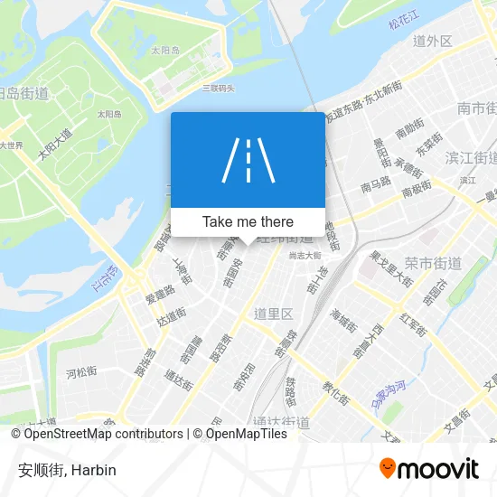 安顺街 map
