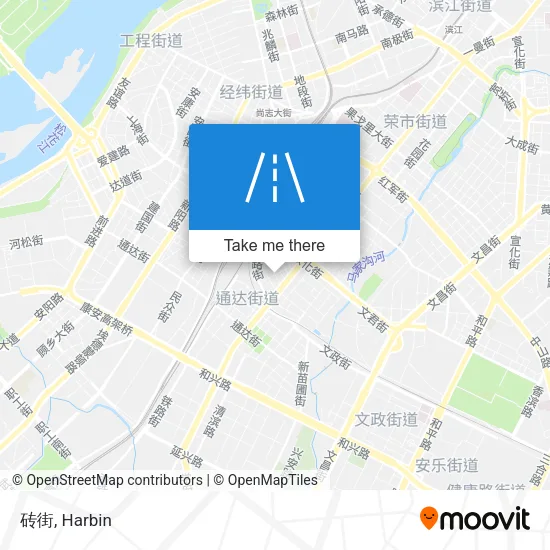 砖街 map