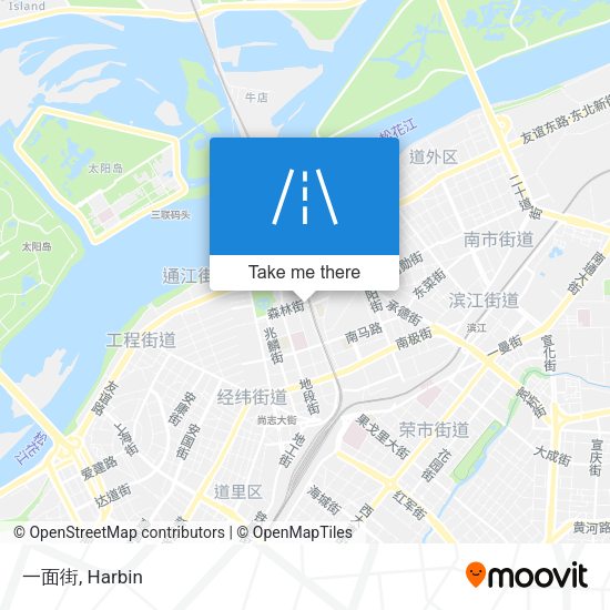 一面街 map