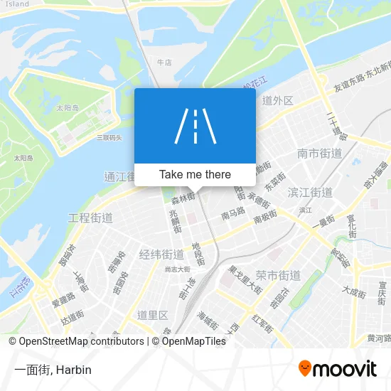 一面街 map