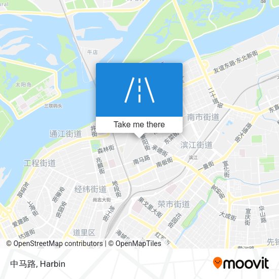 中马路 map