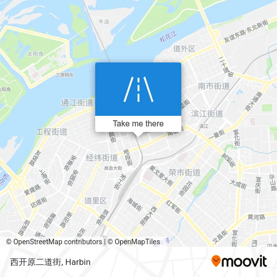 西开原二道街 map