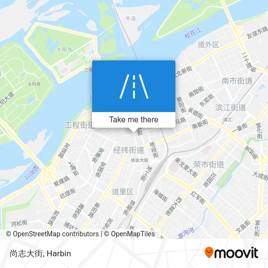 尚志大街 map
