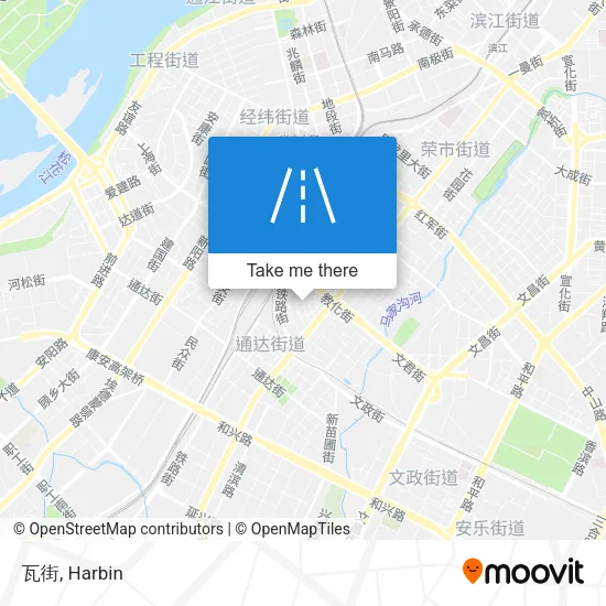 瓦街 map