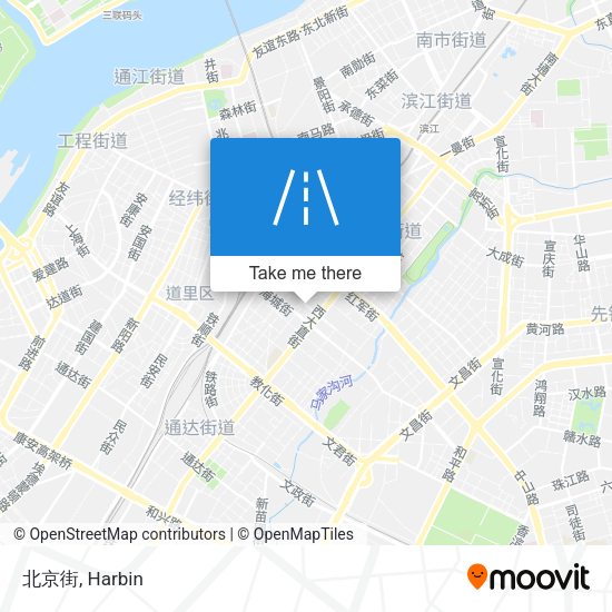 北京街 map