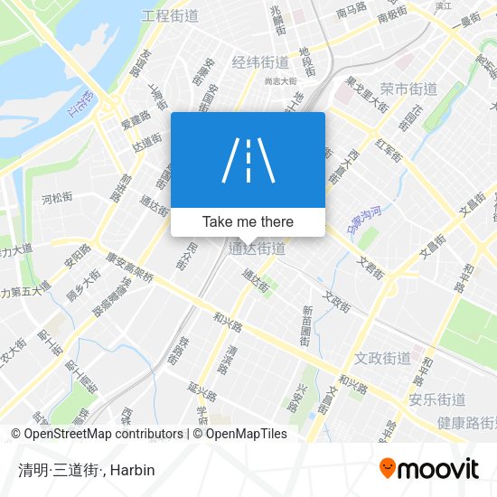 清明·三道街· map