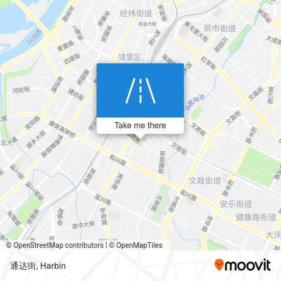 通达街 map