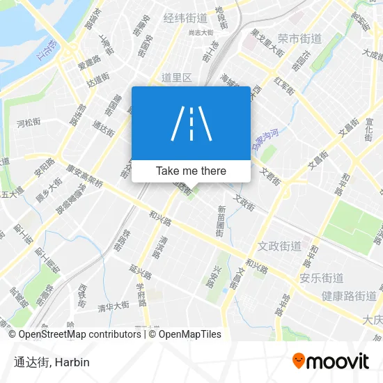 通达街 map