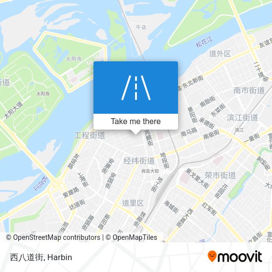西八道街 map