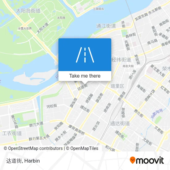 达道街 map