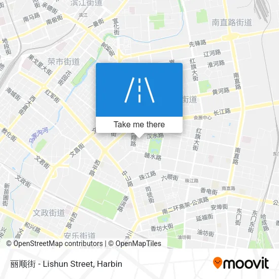 丽顺街 - Lishun Street map