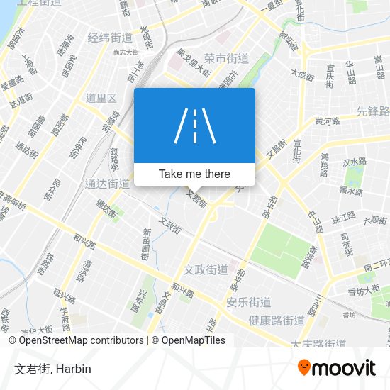 文君街 map